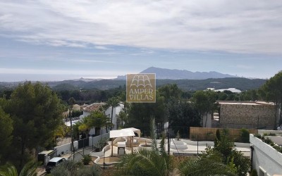  Fantástica villa con vistas panorámicas al mar.